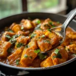 5 Delicious One-Pot Dinner Recipes 7 One-Pot Lemon Garlic Chicken and Rice in a skillet, garnished with lemon slices